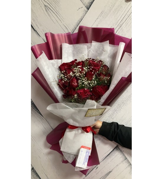 Kırmızı Gül Buketi